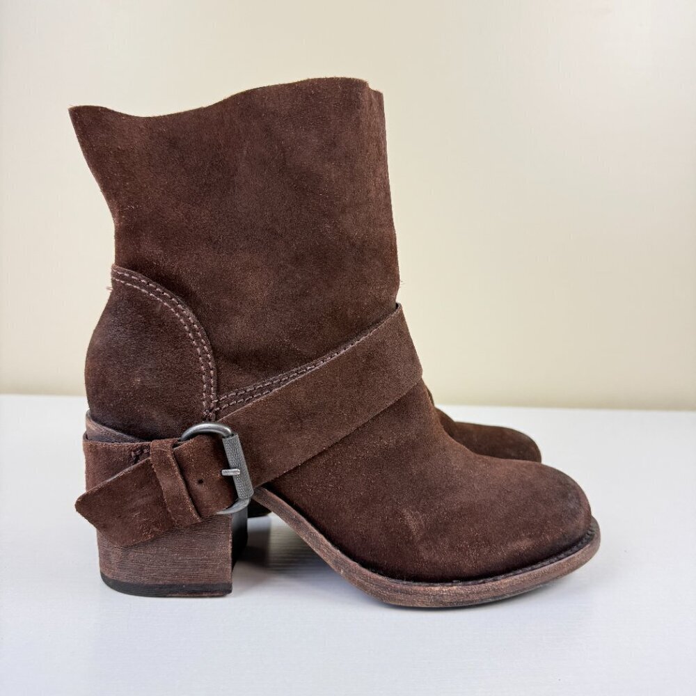 Vera Wang Lavender Casey Suede Ankle Boots